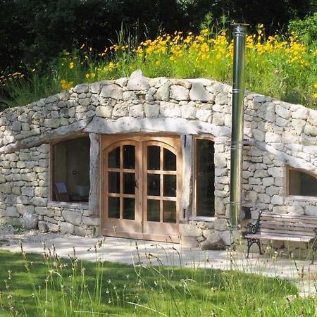 Maison Terre Les Cabanes De Fallot - Sauna Bain-Froid Piscine Naturelle L'isle-Bouzon Eksteriør bilde